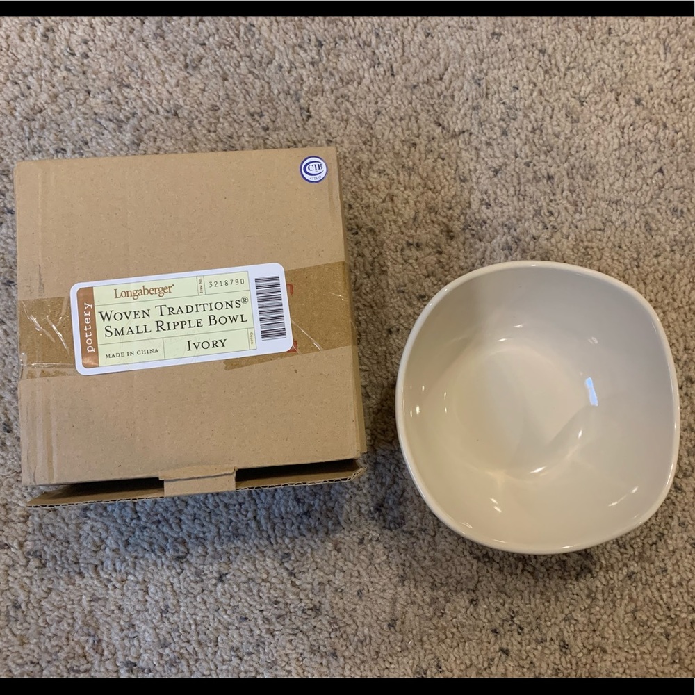 Longaberger Ripple Bowl